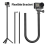 Supporto flessibile con clip per Action3/4/5Pro per GO3S/X4 4