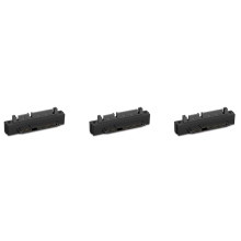 Adaptador convertidor de SAS hembra a SATA macho con cabezal curvo en ángulo de 90 grados