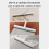 Floor Squeegee Scrubber Sweeping Tool with 180 Degree Rotating Head 4