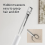 Floor Squeegee Scrubber Sweeping Tool with 180 Degree Rotating Head 2