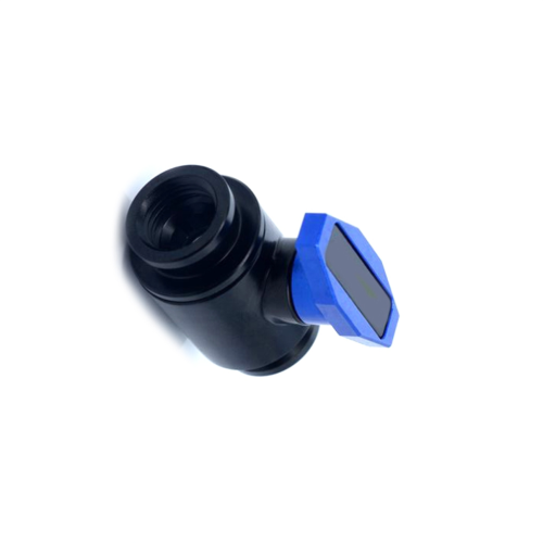 Kit di raffreddamento a liquido con doppia filettatura interna G1/4, blu e nero. 2
