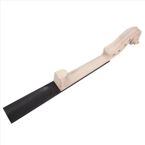 4/4 Size Maple Violin Neck Ebony Fingerboard Violin DIY Kit
