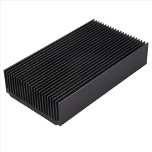 Aluminium-Kühlkörper 4,72 x 2,72 x 1,06 Zoll / 120 x 69 x 27 mm, 22 Lamellen