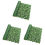 Kunstplantenhek, groene bladhekpanelen, privacyhek. 1