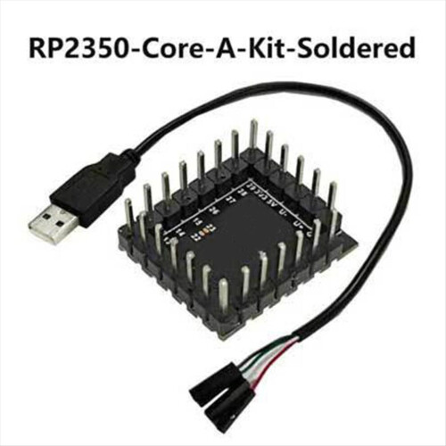 RP2350-Core-A για πλακέτα ανάπτυξης οπών σφραγίδας Raspberry Pi Pico 2