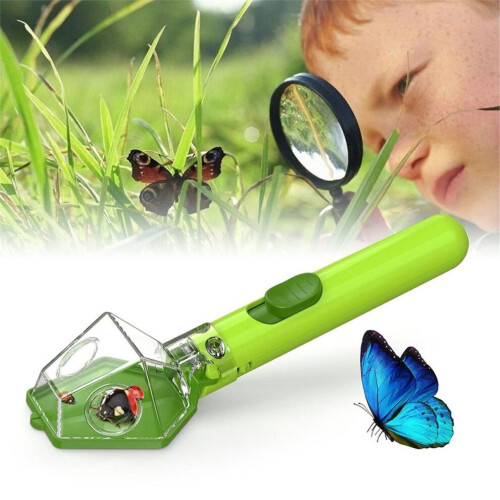Pièges à araignées avec loupe - Jouets d'exploration 2
