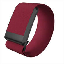 Bracelet HydroKnit rouge à séchage rapide et anti-transpiration