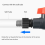 16mm akvarium luftvattenregulator flödesrör rördelare 4