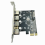 Κάρτα επέκτασης USB 3.0 PCI-E 4 θυρών PCI Express PCIe Διανομέας USB 3.0 4