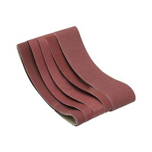 5 Stück Schleifbänder 100 x 915 mm mit Körnung 60, 120, 180, 240 und 320