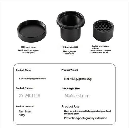 Astronomical Telescope Primary Lens Drying Compartment 1