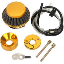 42 mm luchtfilter, inlaatbuis en olieleidingkit voor 47cc 49cc Super Pocket, D