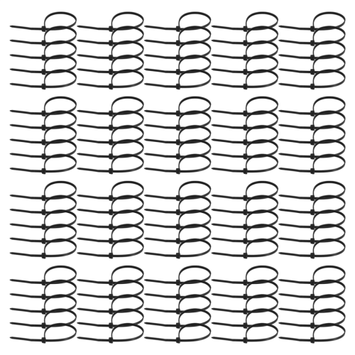 Fascette stringicavo nere 140 mm x 2,5 mm 100 pezzi 2