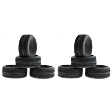 4 neumáticos de goma para coche de turismo de deriva en carretera RC 1/10, 5