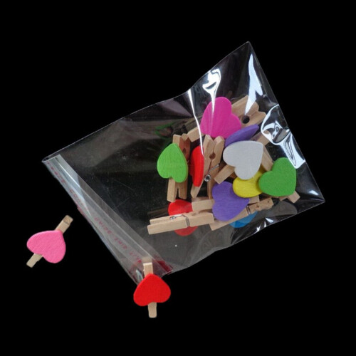 200 bolsas de plástico transparentes autoadhesivas de 7 cm x 13 cm con cierre despegable 1