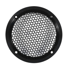 Luidsprekerrooster voor autotweeter, 3,5 inch, voor geluidsverbetering, zwart