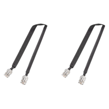 2 cavi coassiali passanti per porte/finestre, prolunga da 50 Ohm