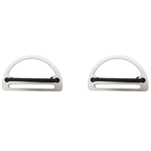 Scuba Diving Stainless Steel Weight Belt Keeper with D-Ring