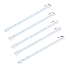 5 tiras de luces LED de 12 V, tubo de luz para coche con batería de 24 V