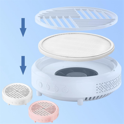 5er-Pack wiederverwendbare Nagelstaubabscheiderfilter, Nachfüllfilter 2