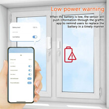 Zigbee-Tür- und Fenstersensor, Tuya-Türöffner-Detektor