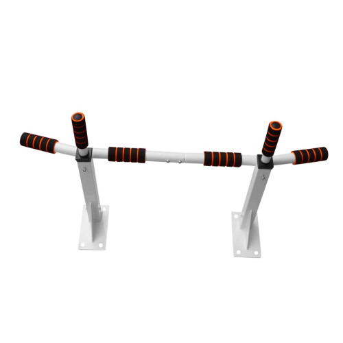 1 x training bar, pullup bar on the door, pullup bar for home, white