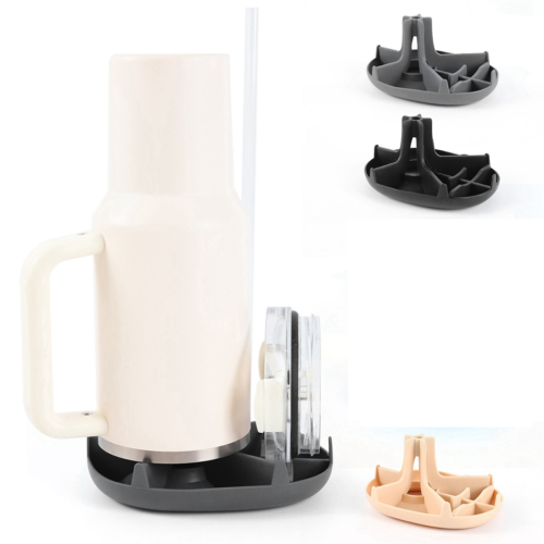 2er-Set Abtropfgestell für Eisbecher, Flaschen und Gläser, Grau 2