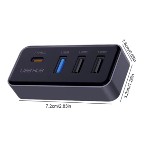 4-in-1 Multi-Port-Handschuhfach-USB-Hub-Dockingstation-Erweiterungsdock 2