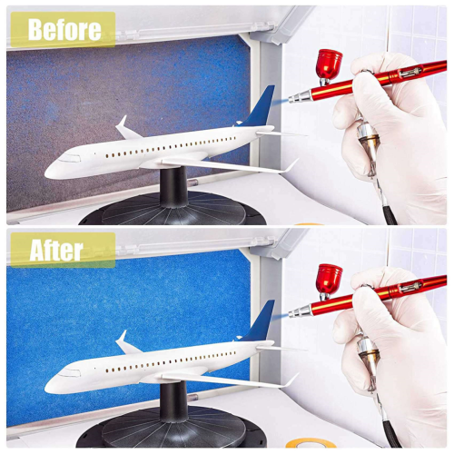 1 Stück Airbrush-Kabinenfilter-Set, Kabinenabluftfilter 2