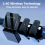Lavaliermicrofoon met ruisonderdrukking, opname-mute-functie, B 2