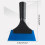 Multifunction Squeegee Car Sticker Installation Cleaning Soft Scraper Window Tools AntiScratch Household Cleaning Tool Blue 2