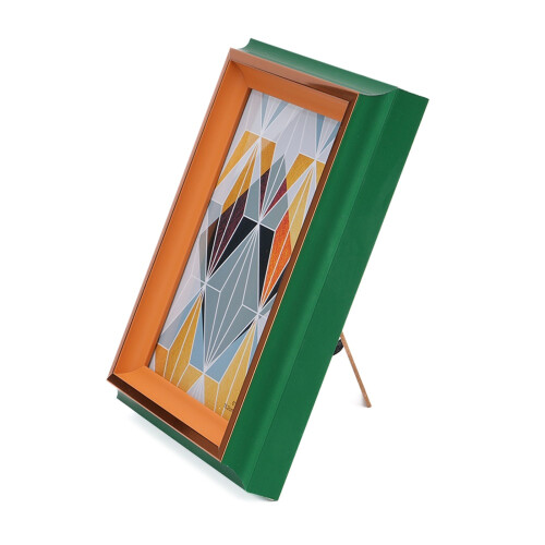 Secret Safe Picture Frame Fireproof Security Pouch For-Green