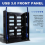 2 x USB 3.0 Frontpanel mit Halterung für 3,5-Zoll-Geräte/Festplatten oder 2,5-Zoll-Laufwerke 4