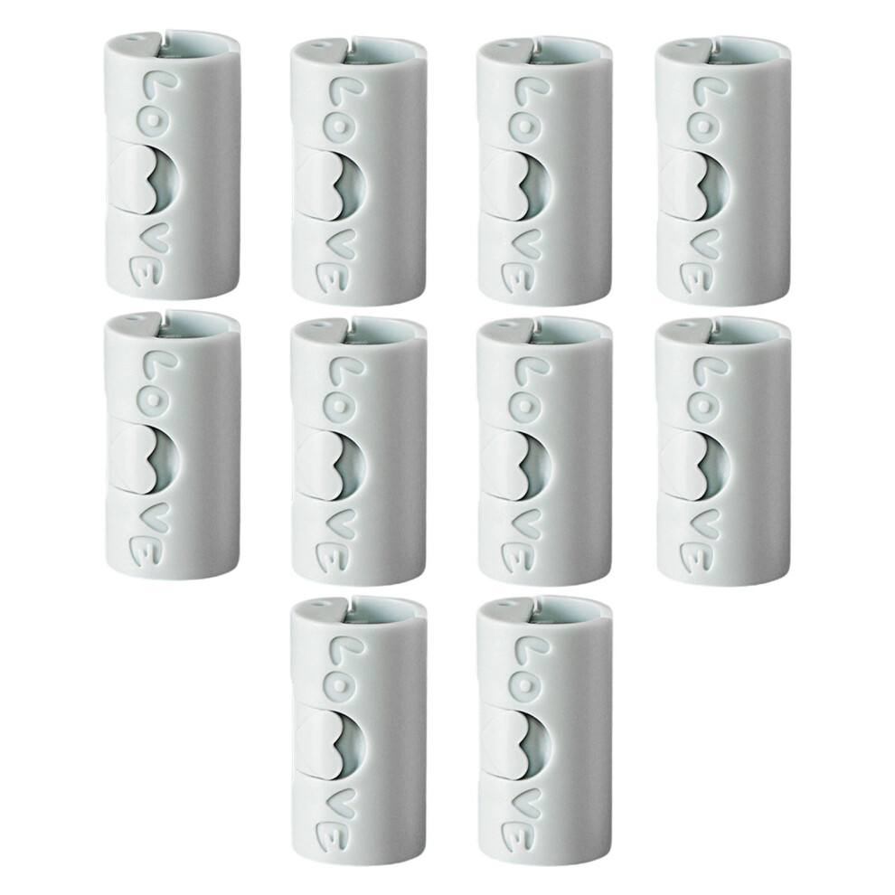 Portable Plastic Sheet Fasteners Nonslip Bedding Clips-Blue 7627000476067