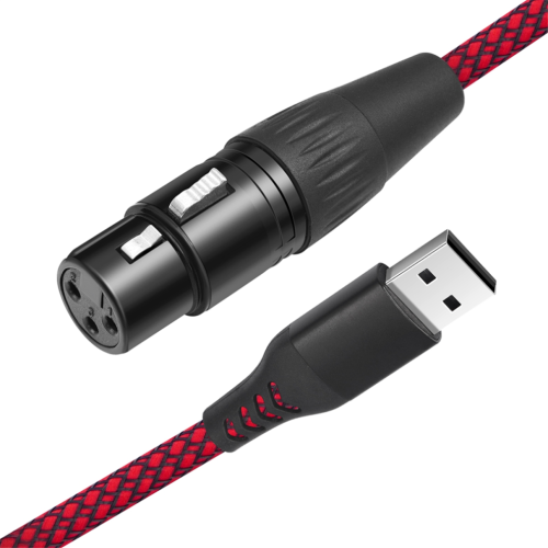 USB-microfoonkabel Microfoonkabel 1