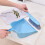 Efficient Desktop Use Broom and Ergonomic Dustpan NonSlip-Blue 7