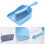 Efficient Desktop Use Broom and Ergonomic Dustpan NonSlip-Blue 5