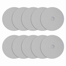 Foglio essiccatore rotondo in silicone antiaderente per alimenti, riutilizzabile per asciugatrice