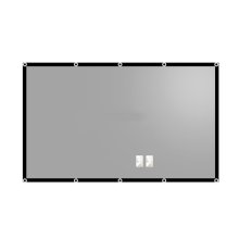 Tragbare Projektionsleinwand mit hoher Helligkeit und Anti-Licht-Funktion