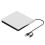 Masterizzatore CD/DVD esterno +/-RW, portatile, bianco. 1