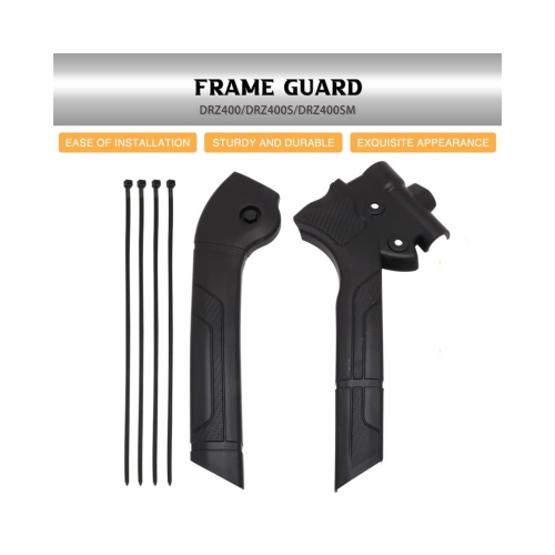 Motorcycle Frame Guard Cover Protector for DRZ400,Black 2