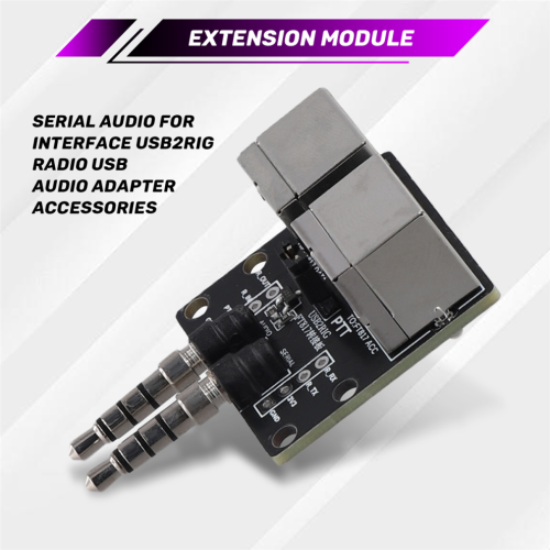 Modulo di estensione per connettore scheda audio USB per radio USB2RIG 2