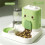 Automatic Cats Feeders With Timers Function Spill-Pink 6