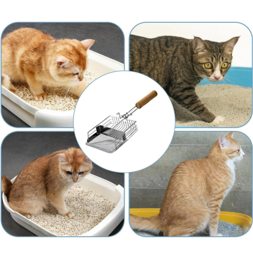 Skopa för kattsand 1