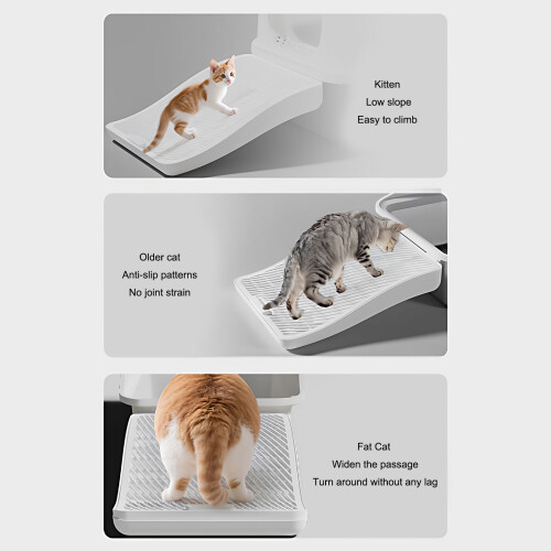 Universal Cats Litter Pan Scatter Control Mats Promotes-Blue 2