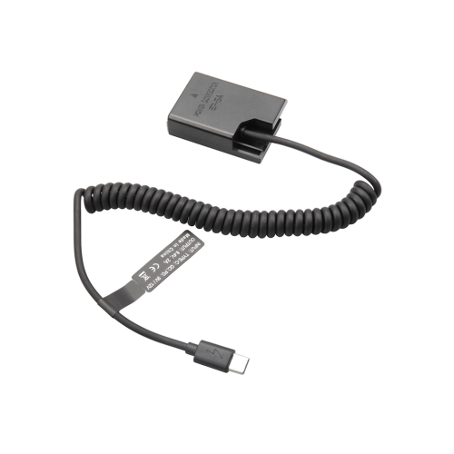 EL14 Dummy-koppeling batterij type-C veerkabel voor D3100 D3500