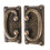 8Pcs Vintage Antique Bronze Drawer Ring Pull Handles,Furniture Handle 2