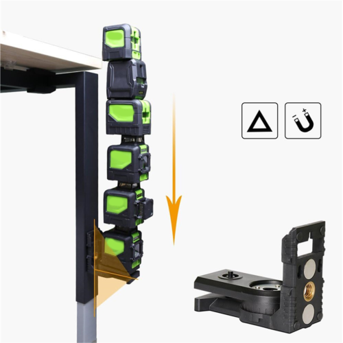 Infrared Level L-Shape Adapte Magnetic Pivoting Base 2