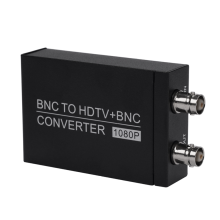 Convertidor de BNC a HDTV+BNC Convertidor de señal de cámara coaxial