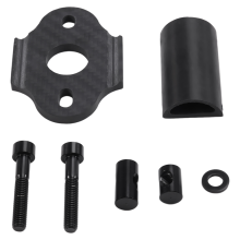 Tapa superior de tija de sillín de bicicleta con tornillo para abrazaderas de tija de sillín F12, color